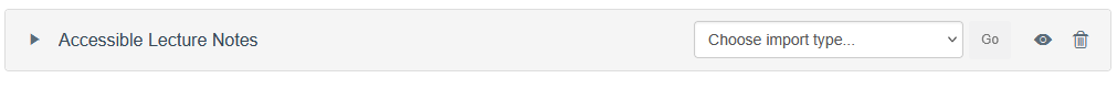 Canvas after uploading a SCORM zip file